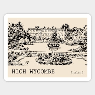High Wycombe England Magnet